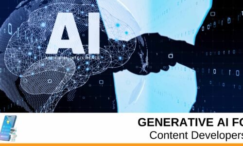 Generative AI for Content Developers